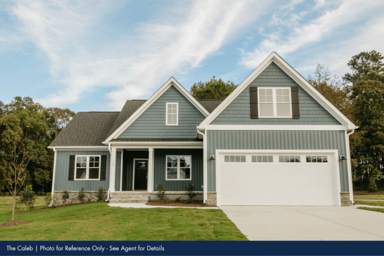 The Caleb Home Plan built by Neuse River Homes