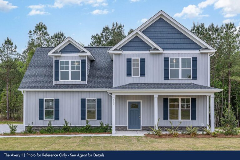 Avery II house plan exterior photo by Neuse River Homes - 1796 sq ft, 3 bedroom home available in communities across North Carolina