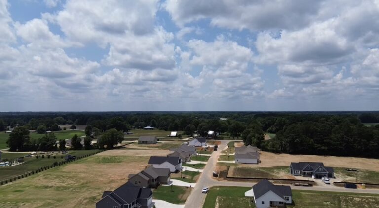 Honaker Farms Ariel Photo in Selma, NC by Neuse River Homes