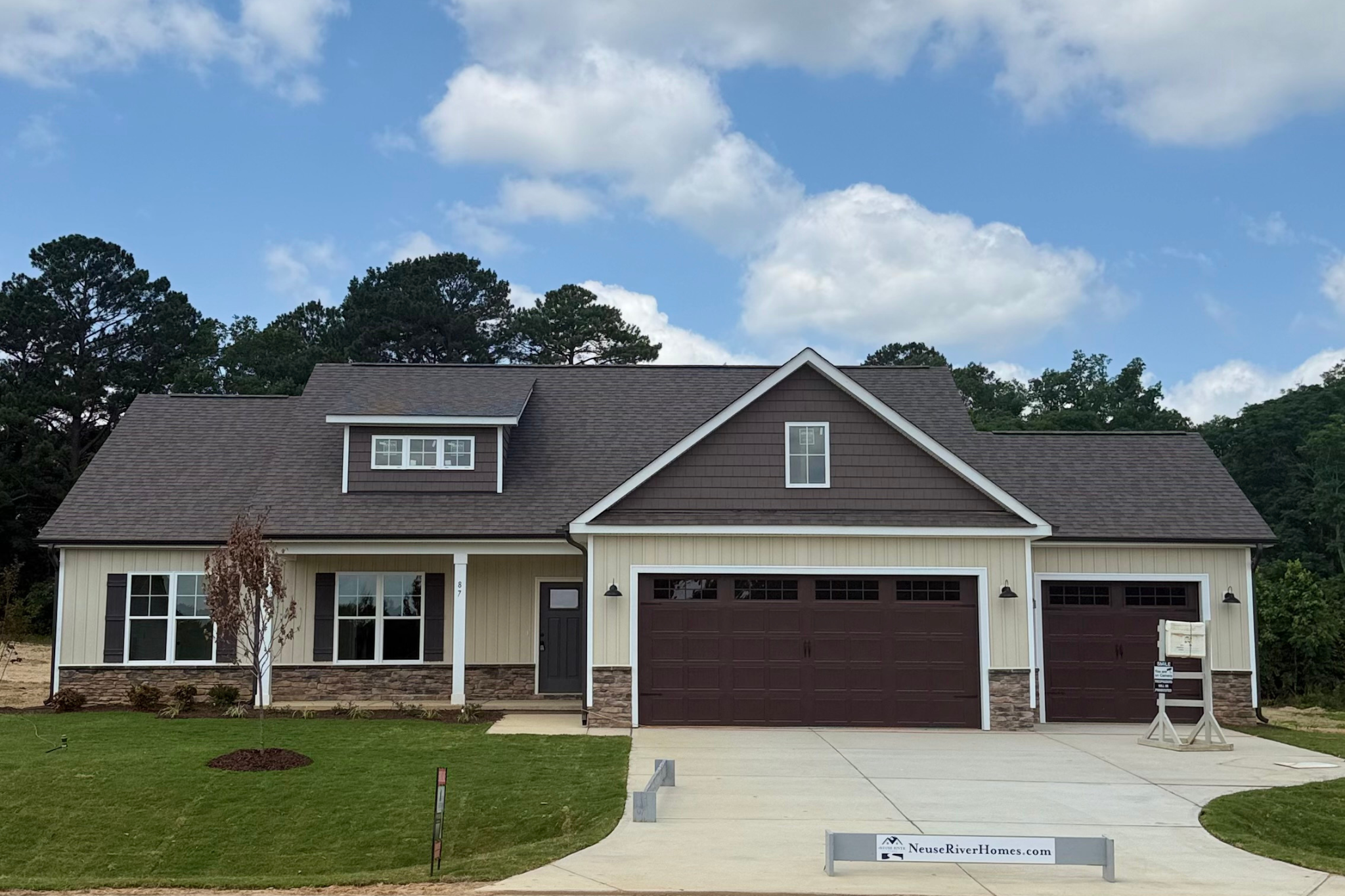 New construction home in Johnston County for first-time buyers