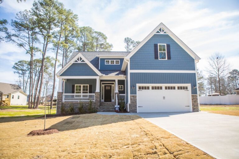 Exterior photo of 115 Brisbayne Circle in LaGrange, NC built by Neuse River Homes