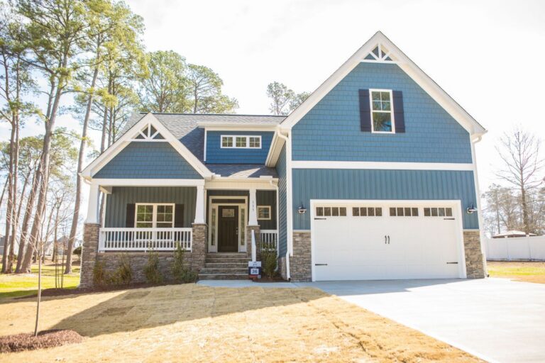 Exterior photo of 115 Brisbayne Circle in LaGrange, NC built by Neuse River Homes