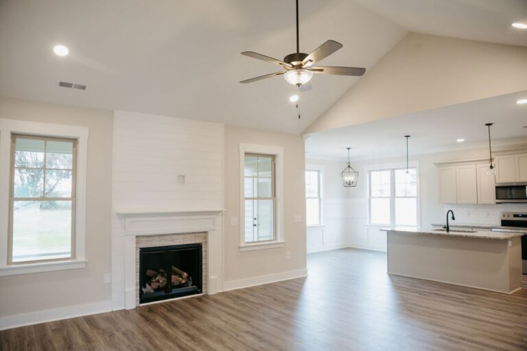 Interior view of 109 Lucky Lane in Pikeville NC in the Bartlett Farm Community built by Neuse River Homes