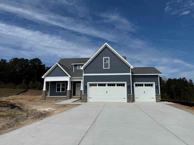 New construction home at 289 Tee Drive in Honaker Farms by Neuse River Homes, featuring modern design and spacious living in Johnston County, NC.