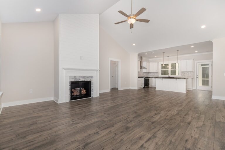 Interior view of 608 Tuscany Circle in Princeton NC in the Gander Lake community built by Neuse River Homes