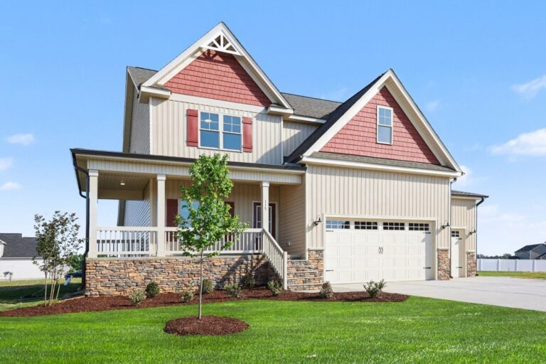 Move-In Ready Home at 115 Howell Farm Drive in Selma NC in the Howell Farm Neighborhood built by Neuse River Homes