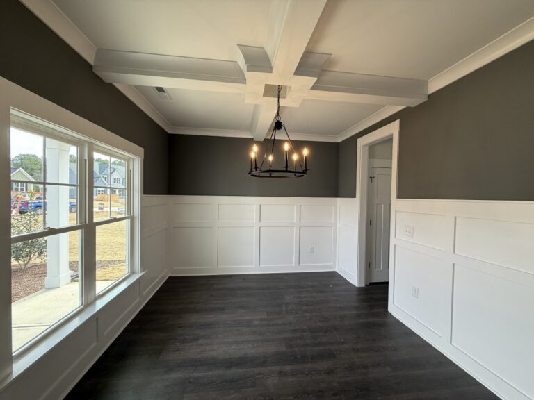 Construction photos of 132 Juju Drive in Clayton NC in the Cedardale Neighborhood built by Neuse River Homes