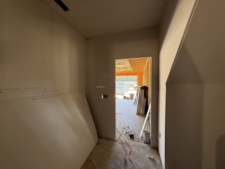 Construction photos of 132 Juju Drive in Cedardale Neighborhood by Neuse River Homes