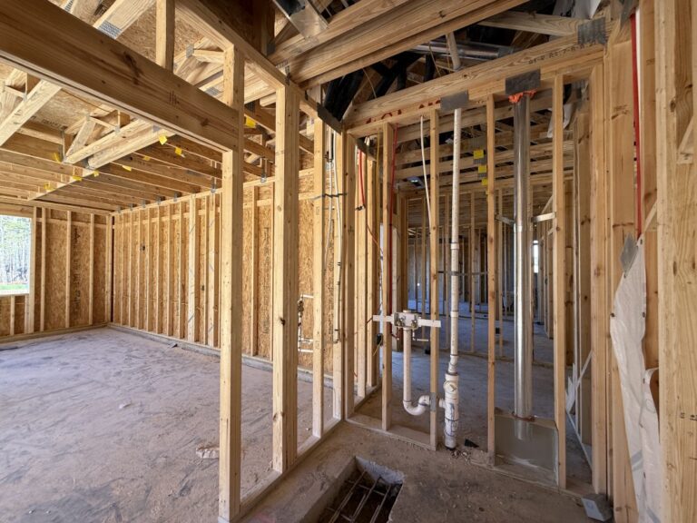 Construction photos of 225 Juju Drive built by Neuse River Homes