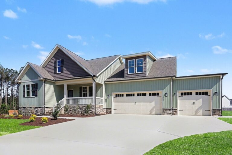 Move-In Ready Home at 52 Beanie Court Selma, NC in the Howell Farm Neighborhood built by Neuse River Homes