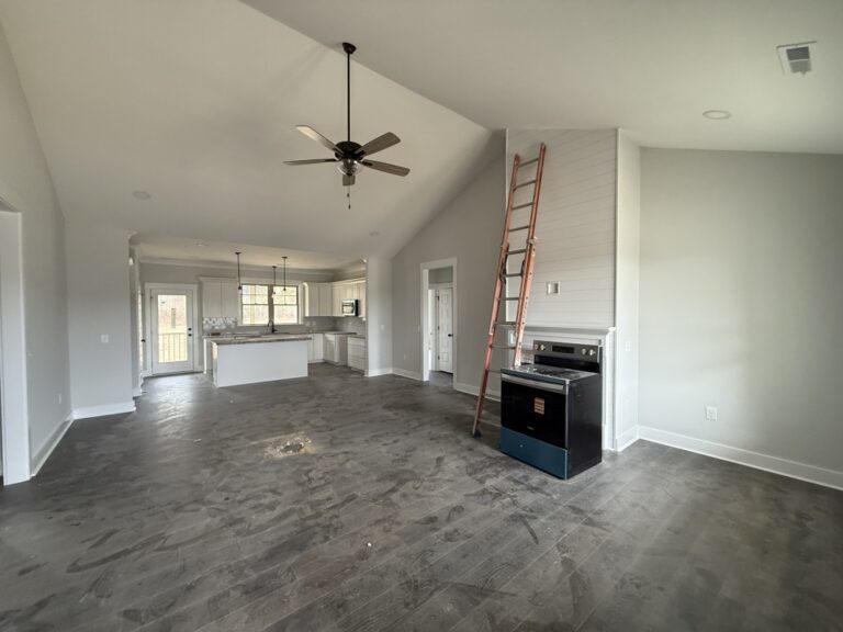 Construction photos of 275 Tee Drive in Honaker Farms built by Neuse River Homes.