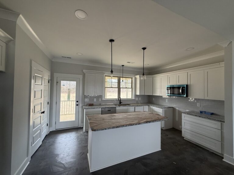 Construction photos of 275 Tee Drive in Honaker Farms built by Neuse River Homes.