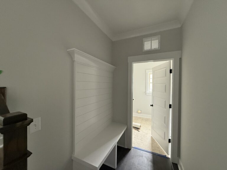 Construction photos of 275 Tee Drive in Honaker Farms built by Neuse River Homes.