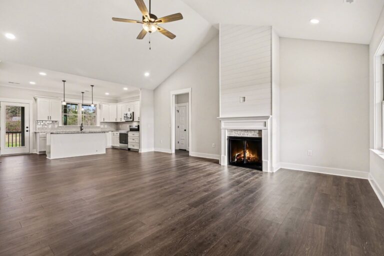 The Emily with Bonus Home Plan built by Neuse River Homes featuring 2060 square feet, 3 bedrooms, 2 baths and a 2 car garage.