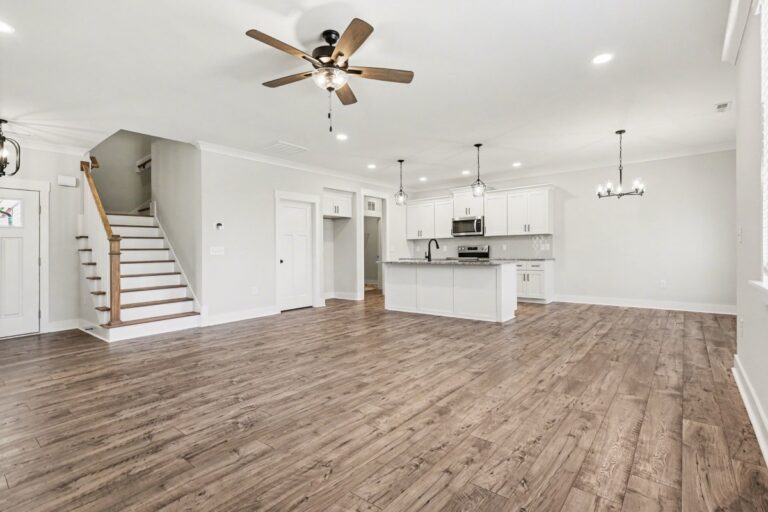 Photo of the Cooper Plan, 2346 square feet, 3 bedroom, 2 bathroom, 3 car garage, built by Neuse River Homes