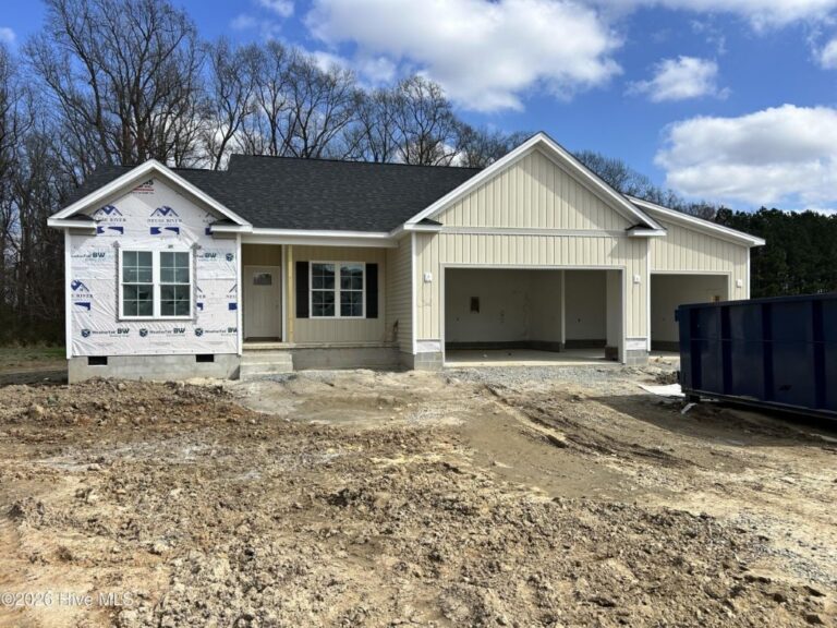 Construction photo of 104 Lucky Lane in Pikeville NC built by Neuse River Homes