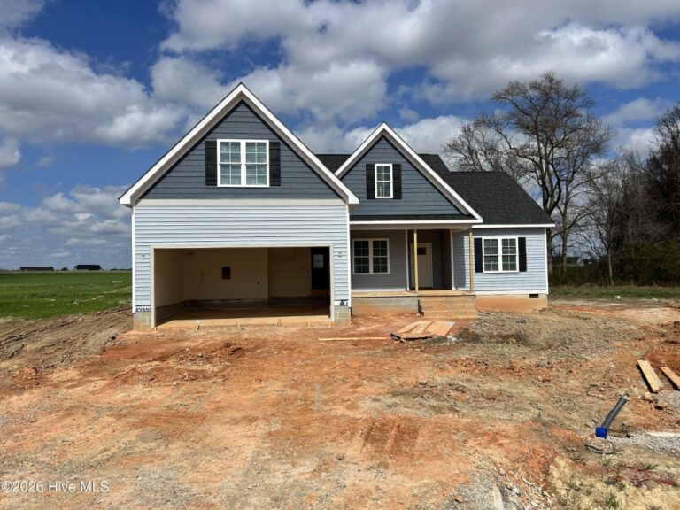 Construction photo of 106 Lucky Lane in Pikeville NC in Bartlett Farm built by Neuse River Homes