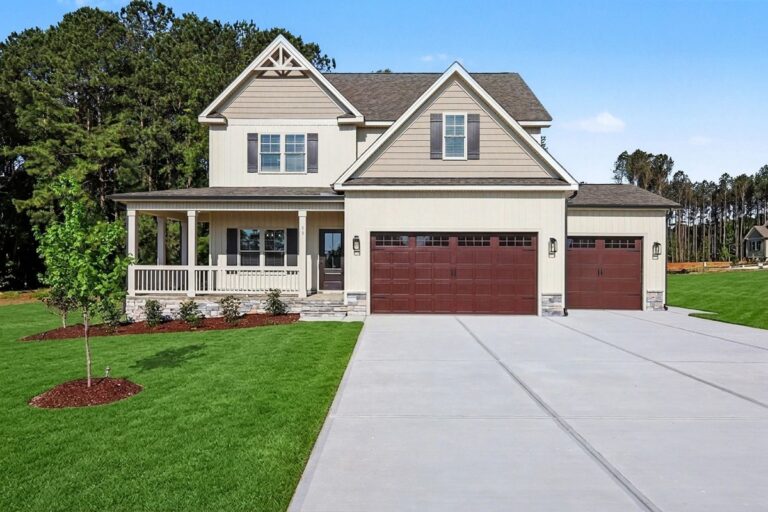 Move-In Ready Home at 53 Howell Farm Drive in Selma NC in the Howell Farm Neighborhood built by Neuse River Homes