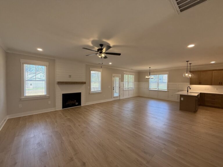 Construction photos of 95 Howell Farm Drive in Selma NC int the Howell Farm Neighborhood built by Neuse River Homes