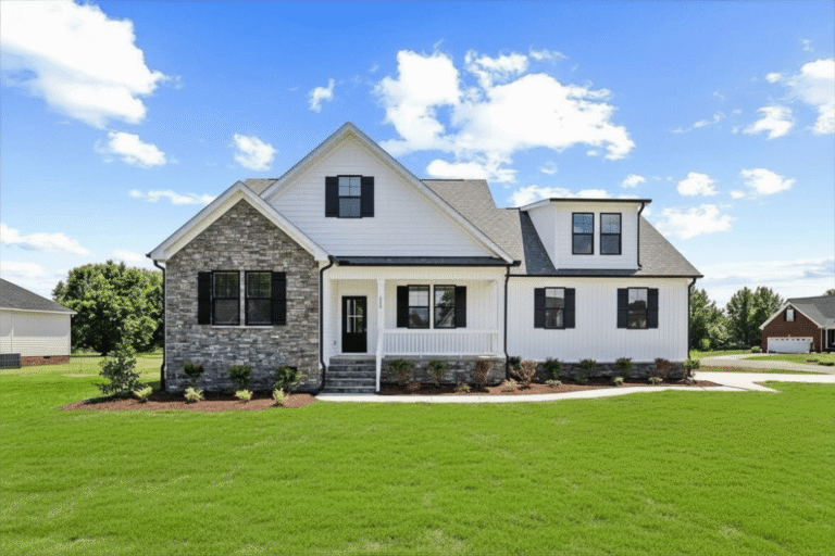 Move-in ready home at 200 Friendswood Drive in Goldsboro, NC built by Neuse River Homes